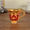 Taza con Asa, Copa de Vino Blanco para una Copa, Juego de Jarra de Vino, Juego de Té Europeo para el Hogar, Fabricante Mayorista de Regalos