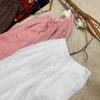 Calça Reta de Ramie Nova Coleção Primavera/Verão 2025 Solta Versátil Emagrecimento Cintura Elástica Casual Calça Harem com Cadarço Comprimento no Tornozelo