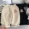 Pantalones Casuales de Bolsillo Lindos de Dibujos Animados Estilo Coreano para Niños y Niñas 2026 Nuevos Pantalones Infantiles Ropa de Primavera y Otoño para Niños Pantalones Largos con Estilo