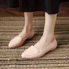 Zapatos de Exterior Planos de Verano Nuevos para Niñas, Zapatos Planos de Tacón Bajo para Ropa de Trabajo, Zapatos Cómodos y Casuales sin Cordones