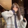 Talla grande Suéter Antique Sweet Joker 2023 Principios de Otoño Diseño Mori Nicho Suave Cárigan Ceroso Ropa Exterior para Mujer