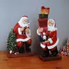 Artesanía de Resina Transfronteriza Envío Gratis Seleccionado Cuidadosamente Hombre de Navidad Adorno Decorativo Ecológico para el Hogar Sala de Estar Entrada