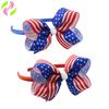 Bandana Americana Día de la Independencia Día de la Juventud para Niños Moda Combinable Lazo Bandana para Niñas Accesorios para el Cabello Día Nacional