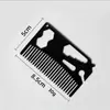 Fabricante de Peines de Acero Inoxidable para Peluquería, Peines Plegables, Peine para Aceite, Peine para Barba, Peine para Estilismo de Barba de Hombre, Peine Portátil de Plástico