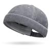 Gorra Cuatro Estaciones para Hombre y Mujer Street Hip-Hop Transpirable Gorra de Piso Tela de Mezclilla Lavada Gorra con Visera Transfronteriza