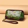 Nova Bolsa de Mão Feminina Outono 2026, Bolsa de Pulso Casual Estilo Chinês, Versátil para o Dia a Dia, Porta-Moedas e Celular, Bolsa Estilo Étnico