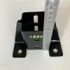 Conector hebilla de fijación para valla de barandilla accesorios de sujeción para red de aislamiento de equipo robotizado anillo de presión bisagra de oreja cubierta de pie