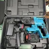 Comércio Exterior Furadeira de Impacto Sem Fio Brushless Estilo Makita Industrial Multifuncional Alta Potência Bateria de Lítio Picareta Elétrica Transfronteiriço