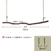 Rack de Exibição de Anel para Jardim de Infância Área de Arte Criativa Artesanato Arte Graffiti Pintura Produto Semi-acabado Rack de Armazenamento para Pendurar