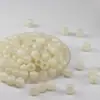 Contas Redondas Douradas com Furo Grande em Resina em Formato de Nuvem Acessórios para Cinto de Roupas Estilo Chinês Hanfu Contas Soltas Imitação Olho de Gato Boêmio DIY