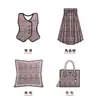 Estilo Chino Imitación Paisley Brocado de Sichuan Jacquard Tela Nueva Chaqueta Chaleco Estilo Chino Cheongsam Caja Decorativa Hecha a Mano Tela