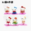 Decoración de Pasteles de Cumpleaños Temáticos Infantiles Doraemon Adornos Gato Volador Dingdang Gato Doraemon Gato Kt Accesorios para Hornear