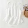 Chaleco de Lino de Algodón Top para Mujer Ropa de Mujer Verano Nuevo Camiseta sin Mangas Retorcida Arrugada Ropa Exterior Capa Interior Capa Base Camisola