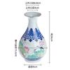 Novo Vaso de Mesa de Cerâmica Pastel Antigo Pintado à Mão Chinês Suporte Antigo Ornamentos de Cerâmica Ornamentos de Vaso da Coleção de Cerâmica