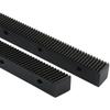 Cremalheira de engrenagem para máquina de gravação cremalheira reta 1 dente 1,5 dente 2 dentes 2 dentes engrenagem de precisão com cremalheira de dente helicoidal 670 de comprimento