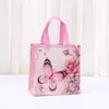 Bolso Nuevo Serie Primera Comunión Mariposa Colorida Bolsa No Tejida Souvenir Creativo de Boda Bolsa de Empaque para Dulces