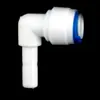 2 conectores duros de conexión rápida codo en ángulo recto 2 tuberías de PE tubería de agua conexión rápida tapón doblado en forma de L 1144 accesorios para dispensador de agua