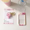 Juego de tarjetas deslizantes para estudiantes Loopy Ruby Little Beaver, tarjeta de comida, tarjeta de autobús, conjunto de protección de documentos de identidad, tarjeta de acceso para mujeres