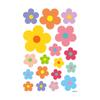 Adesivos de parede para quarto infantil flor colorida CH23027 flor colorida decoração e adesivos de embelezamento para jardim de infância