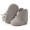 Comércio Exterior Outono e Inverno Popular Calçados de Bebê Franja Botas Personalizadas Botas Quentes Sola Macia Antiderrapante Calçados para Crianças Pequenas Fortalecido Sem Deformação