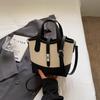 Verano 2025 Nueva Moda Moda para Ir al Trabajo Bolso de Mano Bolso de Hombro de Gran Capacidad para Mujer Bolso Tote de Lona con Temperamento