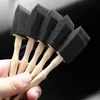 Cepillo Limpiador para Rejillas de Aire Acondicionado de Coche, Esponja de Plástico para Limpieza Detallada de Bordes y Costuras, Eliminación de Polvo, Teclado de Computadora, Uso Doméstico, No Daña las Superficies