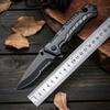 Hogar Exterior Camping Cuchillo Portátil Multifuncional Serrado Plegable