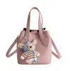 Bolso de Mano Cubo de Moda y Sencillo, Nuevo Estilo Primavera/Verano, Bolso de Hombro de Nicho de Moda, Bolso Cruzado Versátil y Único de Moda