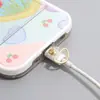 Nuevo Lanyard para Teléfono Móvil de Tarjeta de PVC Ecológica Junta Extraíble Forma de T Hecho a Mano Simple y Versátil Clip sin Perforación