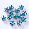 Broca de garra estrela de cinco pontas/Broca de vidro cristalino/Broca de garra costurada à mão/DIY/Vestido de noiva/Grampo de cabelo/Acessórios