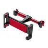 Suporte de Celular para Carro Suporte Dobrável Rotativo Telescópico para Encosto de Cabeça Traseiro de Carro Suporte Universal para Tablet iPad Crianças Preguiçosas