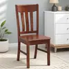 Silla de madera maciza silla de comedor silla con respaldo sin instalación taburete de madera maciza pura hogar simple restaurante mesa de comedor china silla