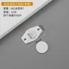 Tipo Adhesivo Polea Universal Rueda con Rodamiento de Bolas sin Perforaciones Base Engrosada para el Hogar Rueda Pequeña Silenciosa Móvil Resistente al Desgaste