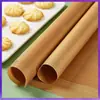 Mantel de Teflon para Alta Temperatura, Paño de Cocción Antiadherente, Lámina a Prueba de Aceite para Horno, Varias Especificaciones, Lámina para Bandeja de Horno