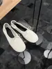 Couro de Ovelha Macio~Couro Genuíno Sola Macia Laço Sapatilhas Baixas para Mulheres, Novos Sapatos Planos Slip-On Bico Redondo Sapatos de Vovó