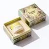 Caja de Empaque para Botella de Crema Facial, Tarro de Crema Facial con Tapa abatible Caja tipo libro magnética, Botella dispensadora de crema facial, Caja de regalo exquisita, Hecho a medida por el fabricante