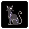 Hongcai Transferencia de Calor Transfronteriza Exquisito Patrón de Gato con Pedrería Pegatinas de Pedrería Estampado de Pedrería Termoadhesivo DIY Fabricante Personalizado