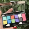 Rihao 11 colores sombra de ojos perla mate paleta de sombras de ojos rubor maquillaje nude maquillaje día del niño rojo vino color tierra 8081