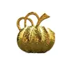 Nuevos Anillos para Servilletas Retro de Amazon, Soportes para Servilletas de Calabaza y Hoja de Arce, Anillos para Servilletas de Restaurante Occidental de Hotel, Anillos de Tela