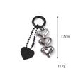 Nuevo Llavero Colgante Cadena de Amor Melocotón Pedo Lindo Colgante para Bolso de Pareja Colgante para Funda de Teléfono Móvil Colgante para Mochila Escolar de Estudiante