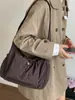 Bolso Cruzado de Gran Capacidad Estilo Perezoso, Bolso de Hombro de Estilo Japonés Nuevo de Alta Gama, Bolso Mensajero Versátil para Ropa de Trabajo de Estudiantes Universitarios para Mujeres