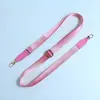 Correa de teléfono ajustable de cinta brillante, correa cruzada para el cuello, correa larga para bolsos de mujer, adecuada para compras al aire libre
