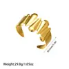 Estilo Europeu e Americano Transfronteiriço Mais Vendido Pulseira Hidráulica de Aço Titânio Banhada a Ouro 18K Versátil para o Dia a Dia Fabricante Atacado