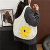 Bolso Tote de Verano Fresco, Sencillo y Casual, Tejido Calado para Mujer, Ligero, Gran Capacidad, Bolso de Hombro Versátil Estilo Vacacional