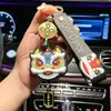 2026 Ano do Cavalo Chaveiro Pingente de Bolsa Pequeno Presente Chaveiro Fofo Deus da Riqueza Ornamento Barraca de Ano Novo Pequena Mercadoria