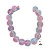 Pulseira de duas cores com contas quebradas e gelo, pulseira para estudantes, pulseira de brincar, atacado, enviar para namoradas, presentes pequenos para o Dia das Crianças, ao redor do dedo, macio