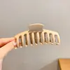 Pinza de flor estilo coreano para mujer con cabello grueso, pinza de tiburón grande, pinza exquisita de alta gama para recogidos, pasador para la parte trasera de la cabeza, accesorio para el cabello
