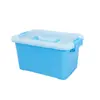 Caixa de armazenamento de plástico resistente a quedas caixa de armazenamento de mesa caixa de armazenamento de brinquedos infantis caixa de embalagem de contas de condensado de lavanderia expressa