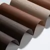 Cartão de Cores Textura de Madeira Filme para Decoração de Casa Filme Decorativo Petg Painel de Parede Filme com Textura de Madeira Imitação Fábrica de Móveis Filme de Textura de Madeira para Termoformagem a Vácuo de PVC