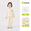 Roupa Infantil Outono Dudu's Girls Jaqueta Esportiva Infantil Calça para Meninos Conjunto Duas Peças Meninas Roupas de Desenho Animado Vestuário Infantil